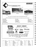 Grant Township Owners Directory, Ad - First Community Bank, Town and County Insurance, Buena Vista County 2004